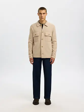 SELECTED | Overshirt SLHNEALY | creme